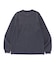 PIGMENT DYED OLD ENGLISH LOGO L/S TEE