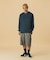 PIGMENT DYED OLD ENGLISH LOGO L/S TEE