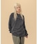 PIGMENT DYED OLD ENGLISH LOGO L/S TEE