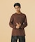 PIGMENT DYED OLD ENGLISH LOGO L/S TEE