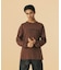 PIGMENT DYED OLD ENGLISH LOGO L/S TEE