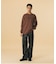 PIGMENT DYED OLD ENGLISH LOGO L/S TEE