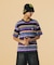 LA EMBROIDERY STRIPE S/S TEE