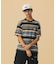 LA EMBROIDERY STRIPE S/S TEE