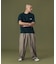 WIDE TUCK PANTS