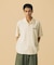 EMBROIDERED S/S LACE SHIRT