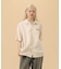 EMBROIDERED S/S LACE SHIRT