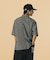 PATCH LOGO PLAID S/S SHIRT