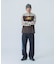 SIDE CUTTING DENIM PANTS