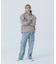 SIDE CUTTING DENIM PANTS