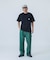 EMBOSSED OLD ENGLISH PAINTER PANTS
