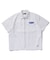 ZIP UP S/S WORK SHIRT