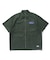 ZIP UP S/S WORK SHIRT
