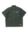 ZIP UP S/S WORK SHIRT