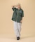 ZIP UP S/S WORK SHIRT