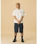 ZIP UP S/S WORK SHIRT
