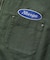 ZIP UP S/S WORK SHIRT