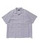EMBROIDERED S/S PLAID SHIRT