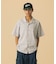 EMBROIDERED S/S PLAID SHIRT