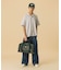 EMBROIDERED S/S PLAID SHIRT