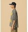 PRINTED PLAID S/S SHIRT