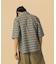 PRINTED PLAID S/S SHIRT