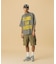 PRINTED PLAID S/S SHIRT