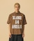 PRINTED PLAID S/S SHIRT
