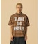 PRINTED PLAID S/S SHIRT