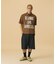 PRINTED PLAID S/S SHIRT