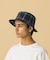 PLAID BUCKET HAT