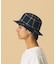 PLAID BUCKET HAT