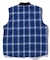 OMBRE PLAID REVERSIBLE VEST