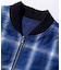 OMBRE PLAID REVERSIBLE VEST