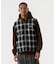 OMBRE PLAID REVERSIBLE VEST
