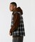OMBRE PLAID REVERSIBLE VEST