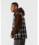 OMBRE PLAID REVERSIBLE VEST