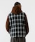 OMBRE PLAID REVERSIBLE VEST