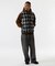 OMBRE PLAID REVERSIBLE VEST