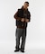 OMBRE PLAID REVERSIBLE VEST