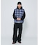 OMBRE PLAID REVERSIBLE VEST