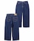 LA STITCH WIDE LEG DENIM PANTS