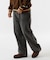 LA STITCH WIDE LEG DENIM PANTS