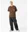 LA STITCH WIDE LEG DENIM PANTS