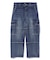 STRETCH DENIM CARGO PANTS
