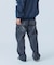 STRETCH DENIM CARGO PANTS