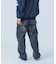 STRETCH DENIM CARGO PANTS