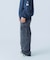STRETCH DENIM CARGO PANTS