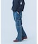 STRETCH DENIM CARGO PANTS