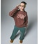 LETTERING LOGO JACQUARD KNIT TOP